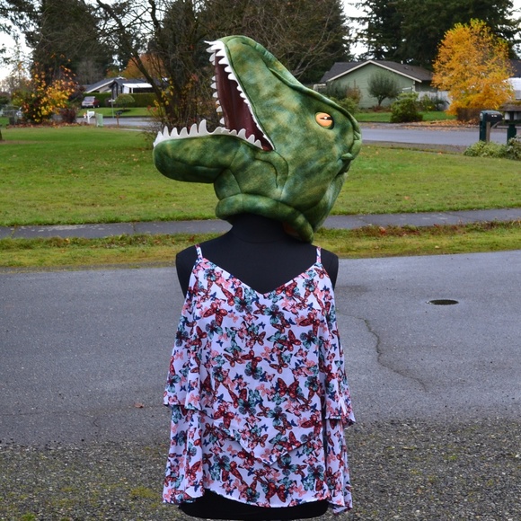 torrid Tops - Torrid 3X Butterfly Print Tiered Cami